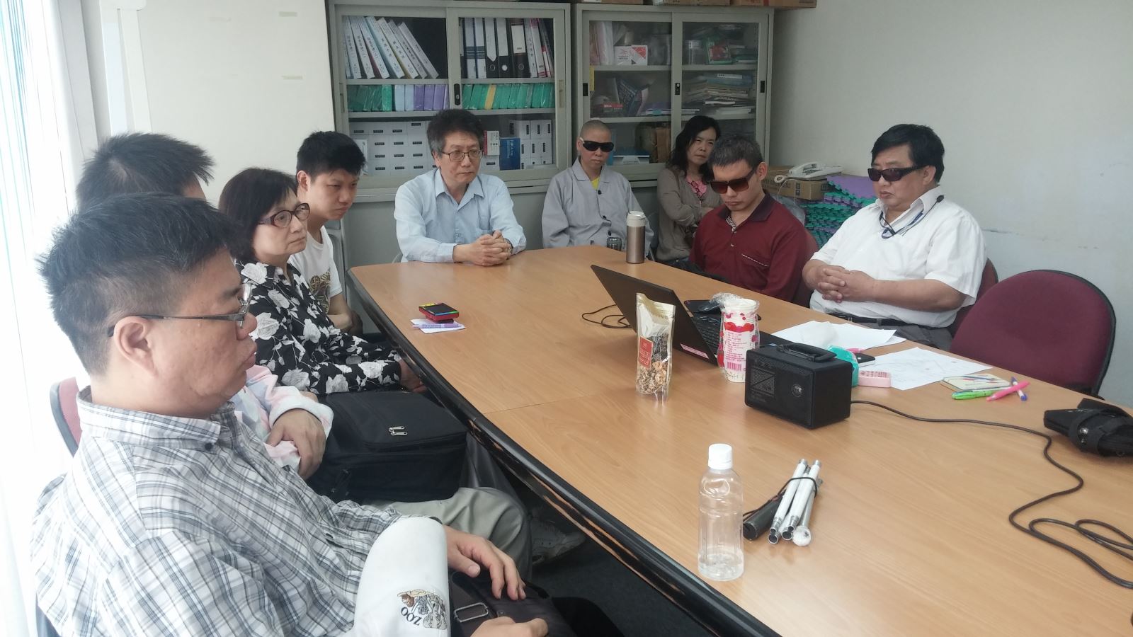學員認真傾聽小蘊老師的分享