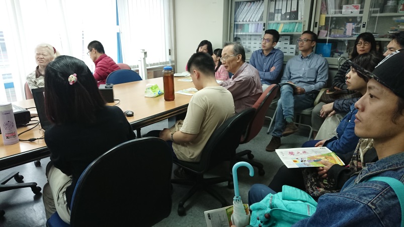圖二:書憲的分享,學員認真傾聽。