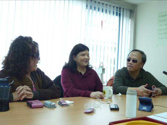 特別來賓王忠義陳南廷夫婦與參加者互動
