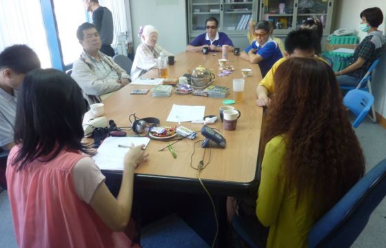 大家對於宗琪重建的歷程分享,有興趣的聽著